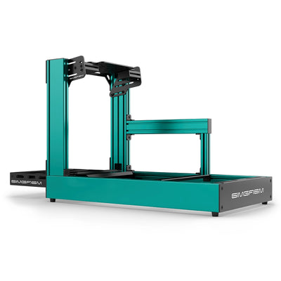 Aluminum Sim Racing Cockpit Sport Green | SIMGASM