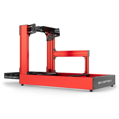 Aluminum Sim Racing Cockpit Sport Red | SIMGASM