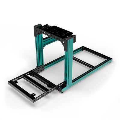 Aluminum Sim Racing Cockpit Hobby Green | SIMGASM