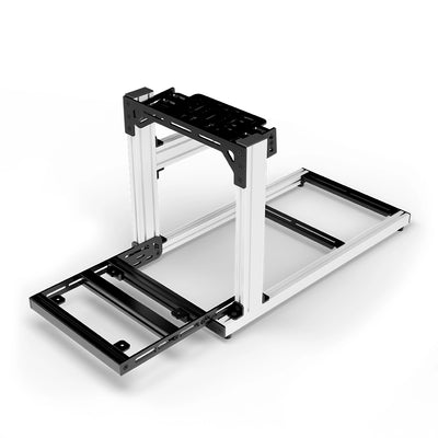 Aluminum Sim Racing Cockpit Hobby White | SIMGASM