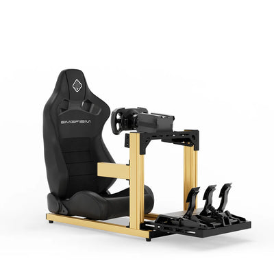SIMGASM | Hobby Aluminum Sim Racing Cockpit - Gold