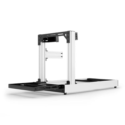 Aluminum Sim Racing Cockpit Club White | SIMGASM