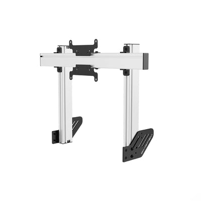 Integrated Single Monitor stand Vesa 75/200 Apex - White | SIMGASM