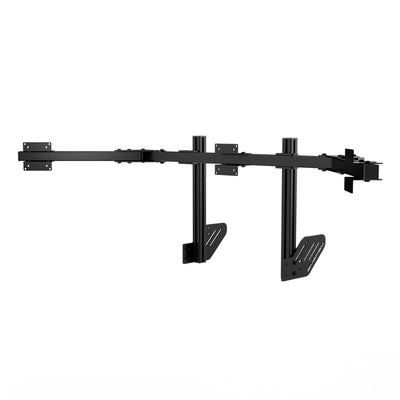 SIMGASM | Supporto per triplo monitor integrato 75/100 - Nero