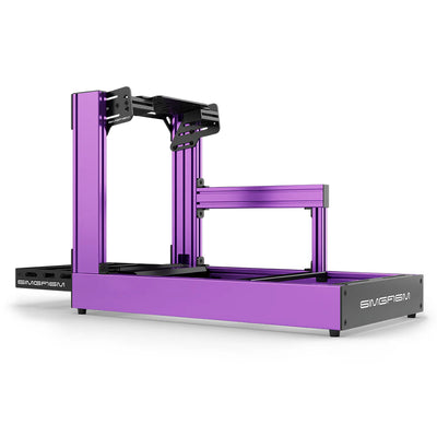 SIMGASM | Cockpit sim racing Sport en aluminium - Violet
