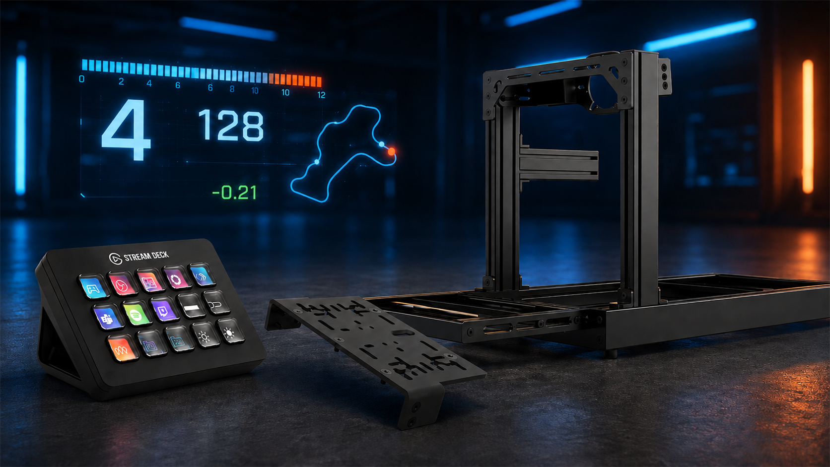 SimHub dashboards and overlays guide: clean telemetry without distraction
