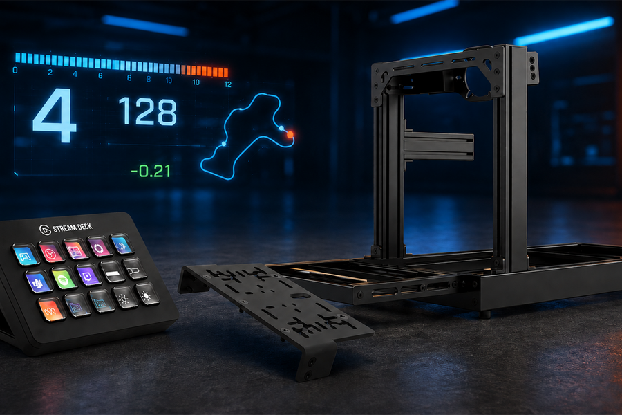 SimHub dashboards and overlays guide: clean telemetry without distraction