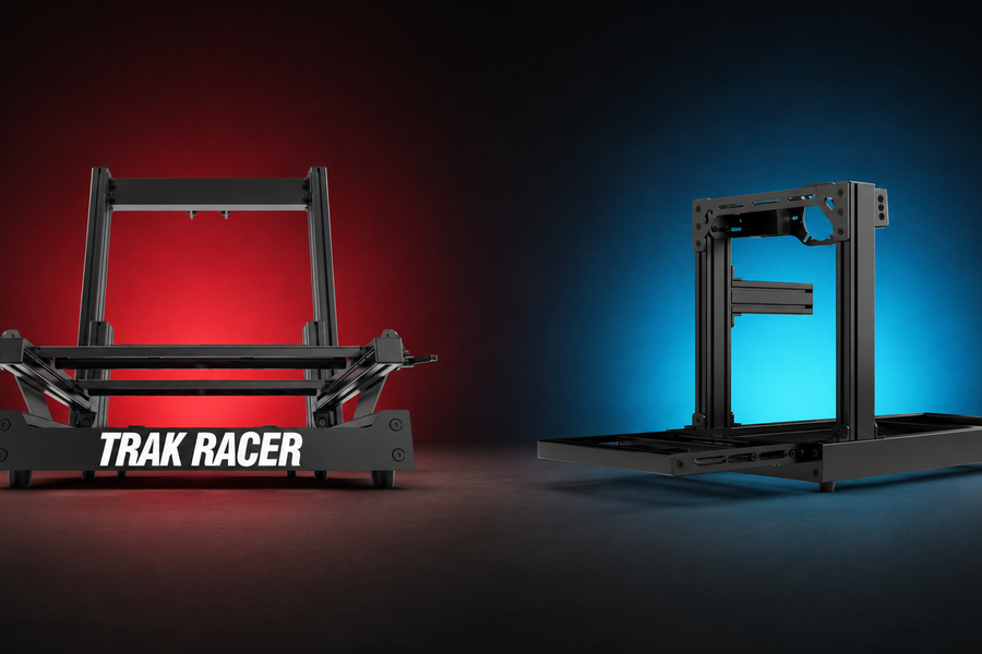 Trak Racer TR80S and SIMGASM Club C80 cockpit comparison