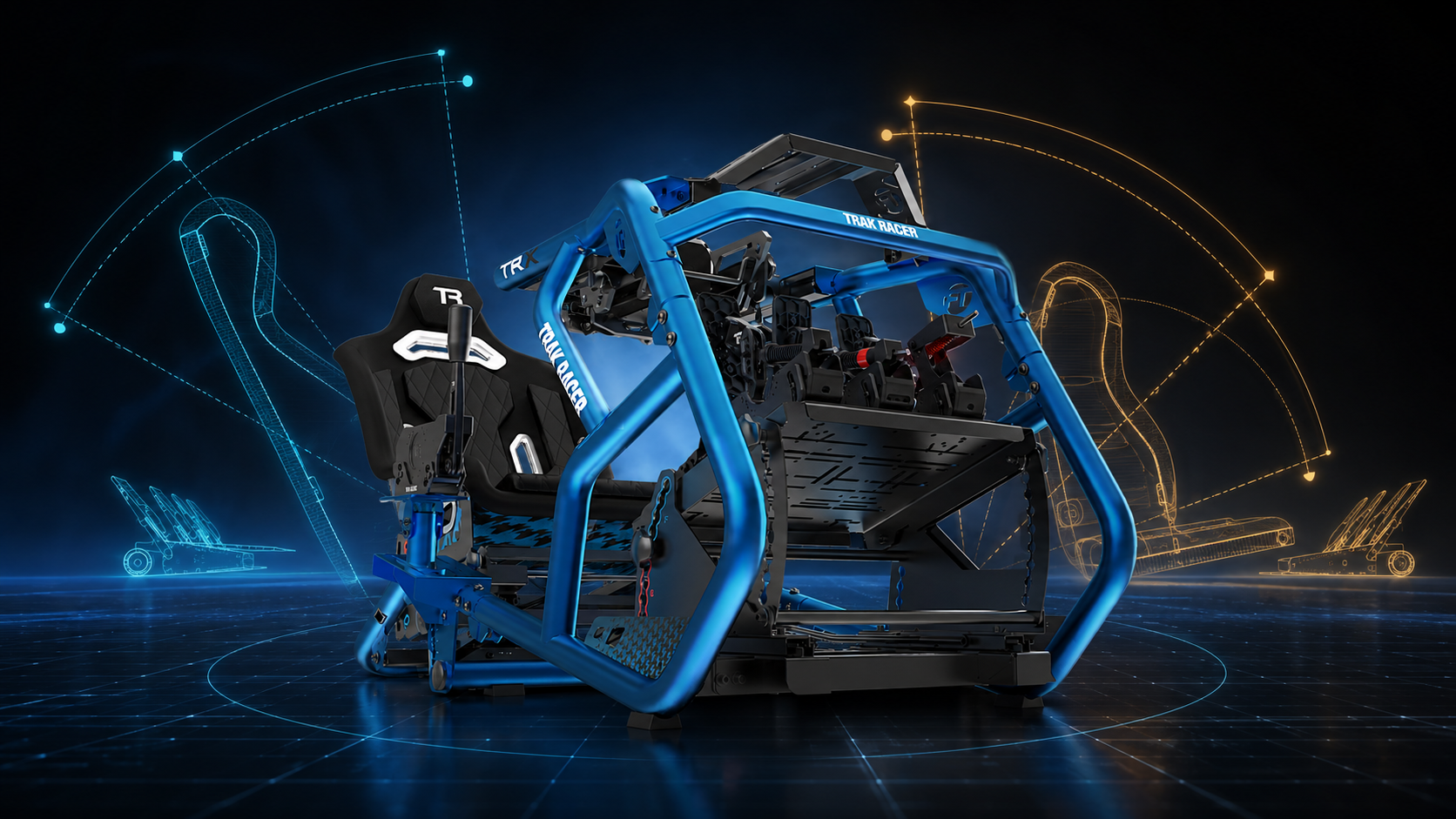 Trak Racer TRX GT and Formula driving position ergonomics