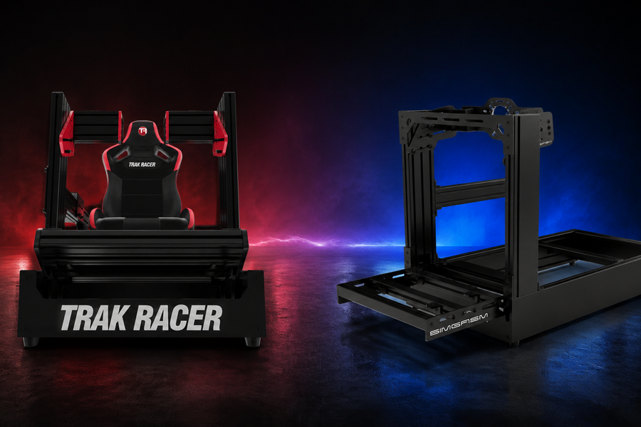 Trak Racer TR160 and SIMGASM Pro C160 high torque cockpit comparison