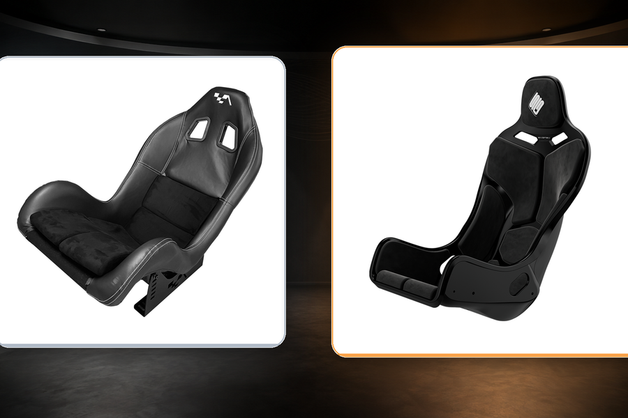 Advanced SimRacing Formula Seat compared with SIMGASM Atlas Formula seat