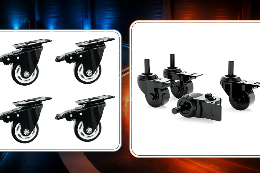 Advanced SimRacing caster wheels and rig mobility: move the cockpit without sacrificing driving stability