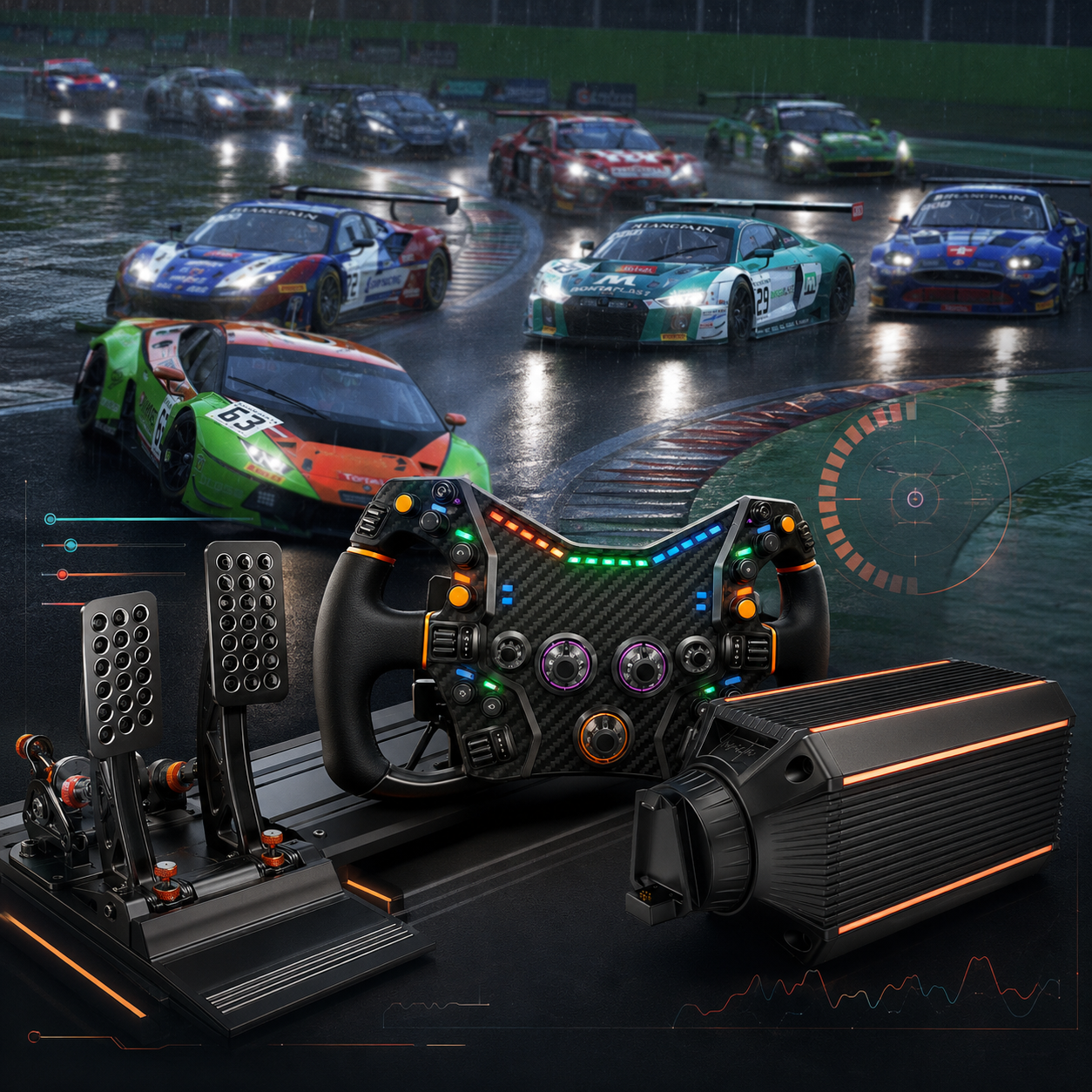 Asetek ACC settings: gain, damping and road effects that feel natural