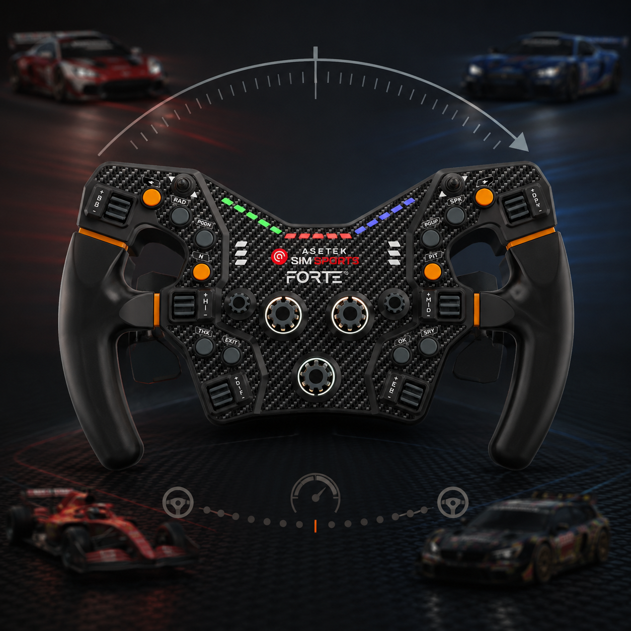 Asetek wheel rotation guide: soft lock across sims