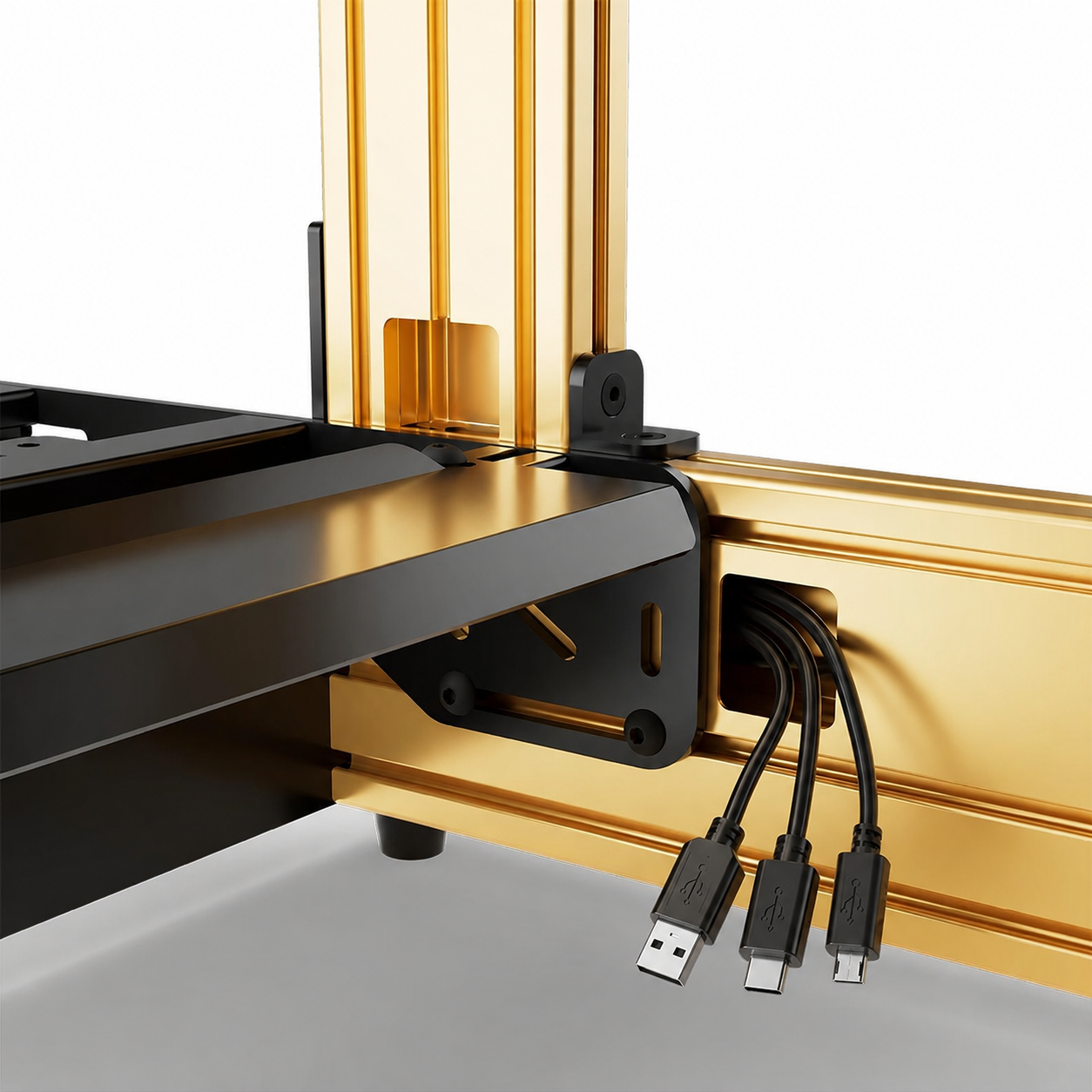 Cable management for Asetek rigs: USB stability and service loops