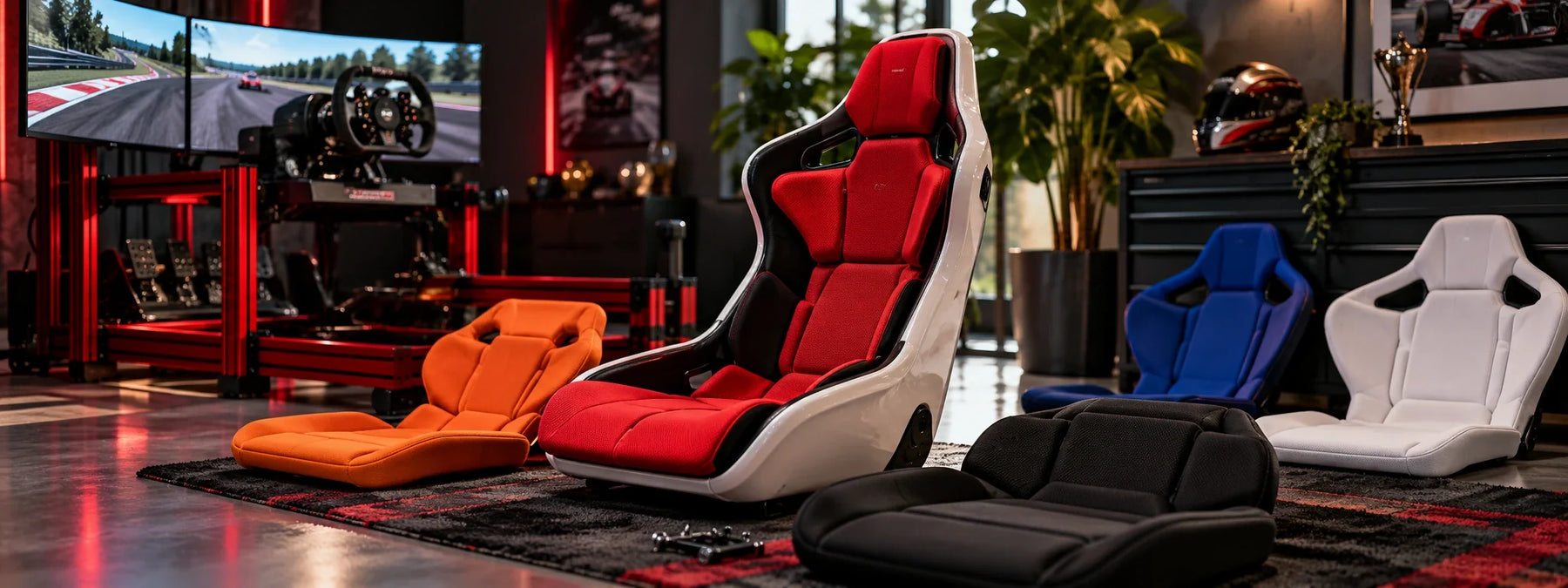 Can you change the colour of your sim racing seat?