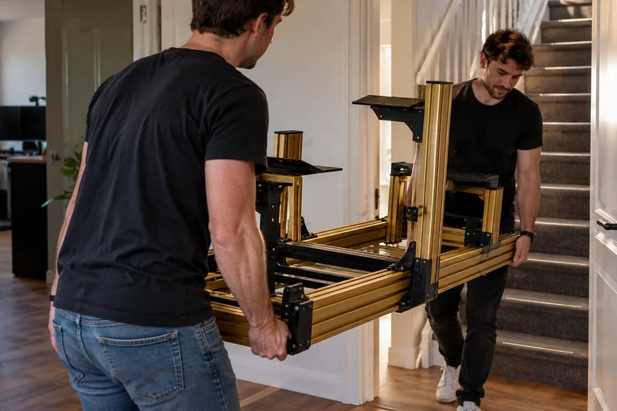 Can you move a sim rig to another room?
