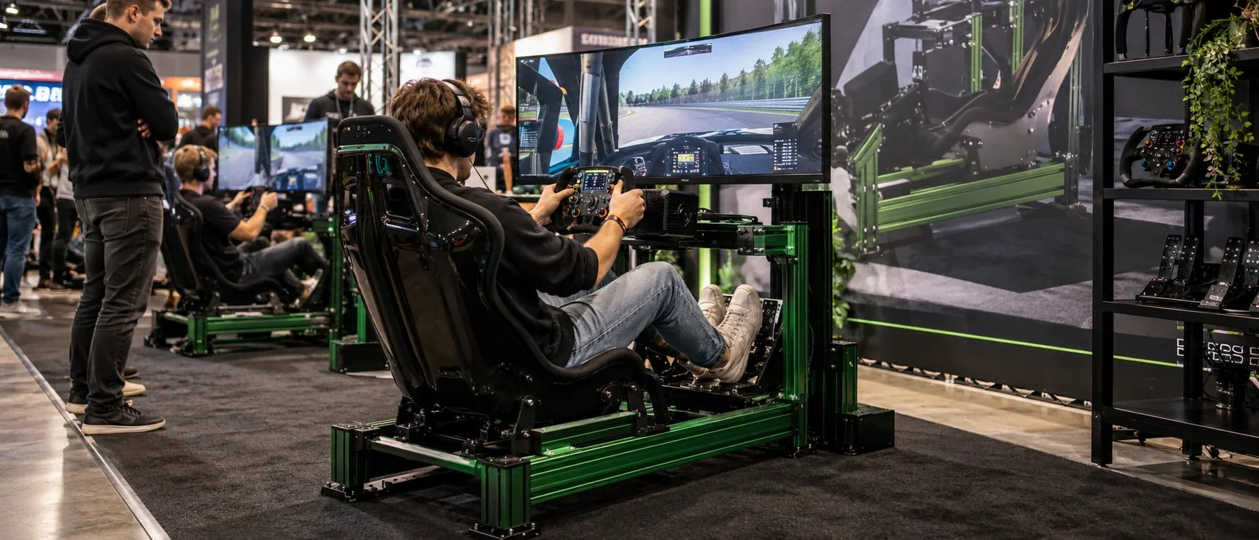 Can you try a flagship sim racing cockpit before you buy it in 2026?