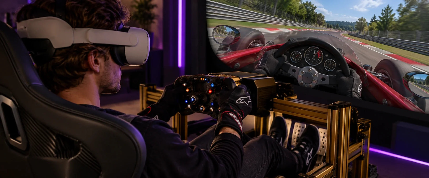Do you need a sim rig for VR racing in 2026?