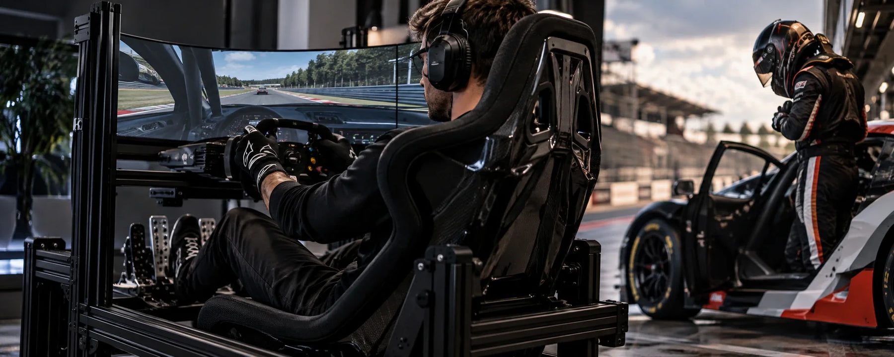 Do you need an FIA approved seat for sim racing?