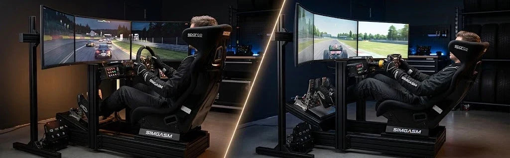 GT or formula seating position: which cockpit layout fits your racing?