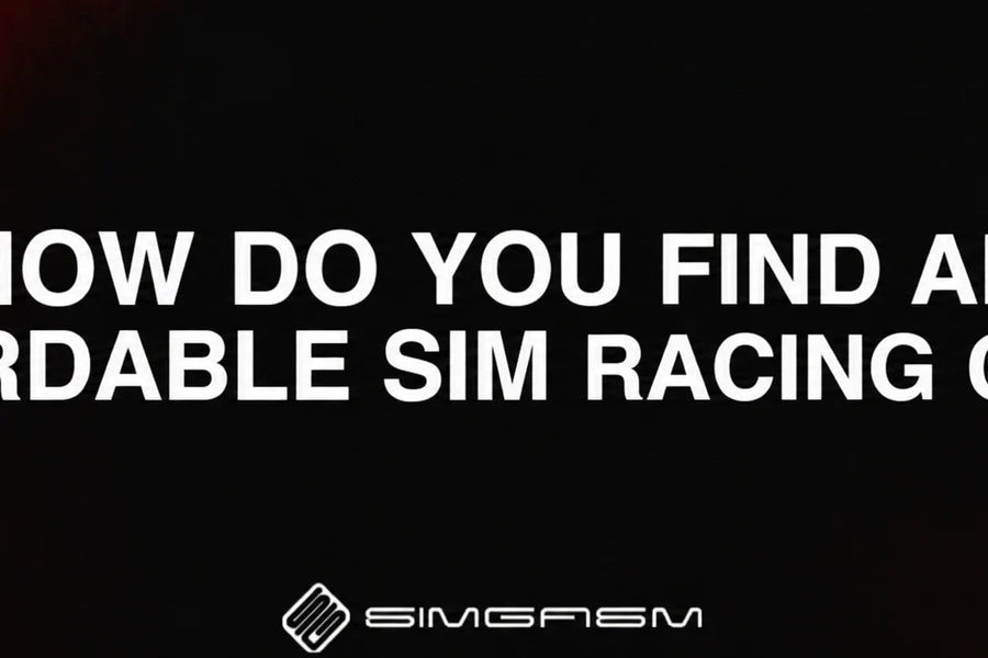 How do you find an affordable sim racing chair?