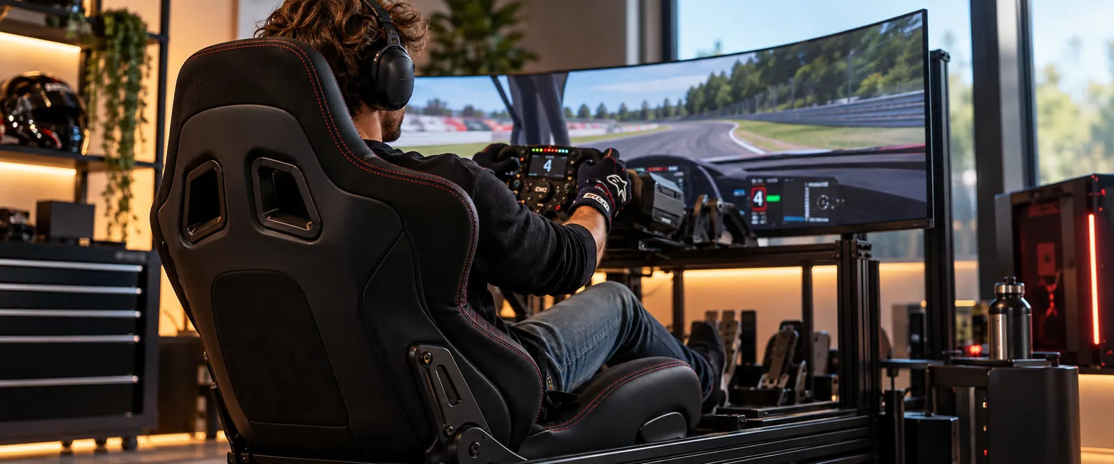 How long does a sim racing seat last?