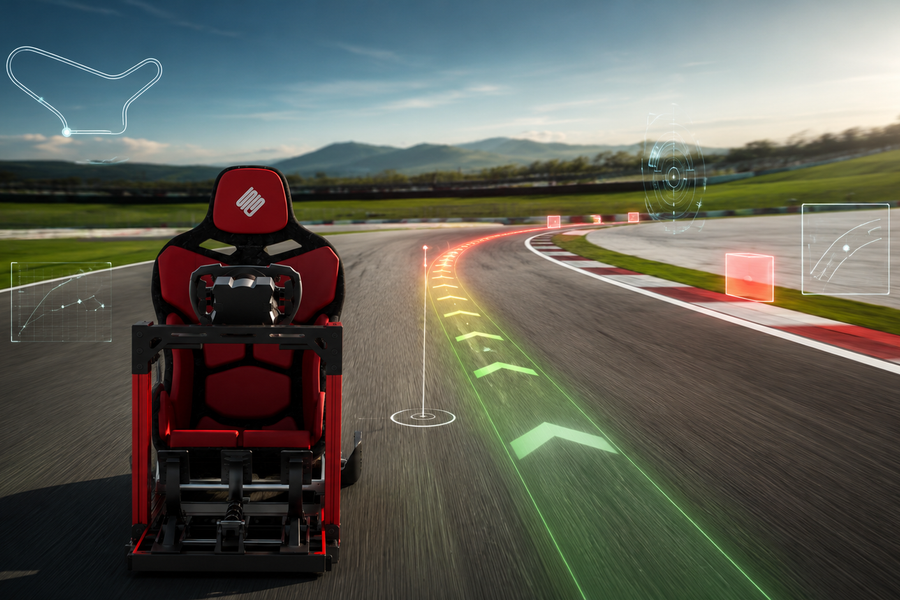 How to learn a new track fast: reference points, braking markers and notes