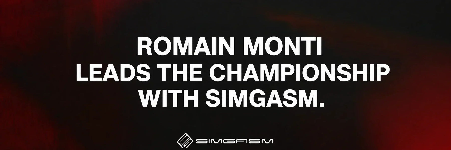 Romain Monti leads the championship with Simgasm