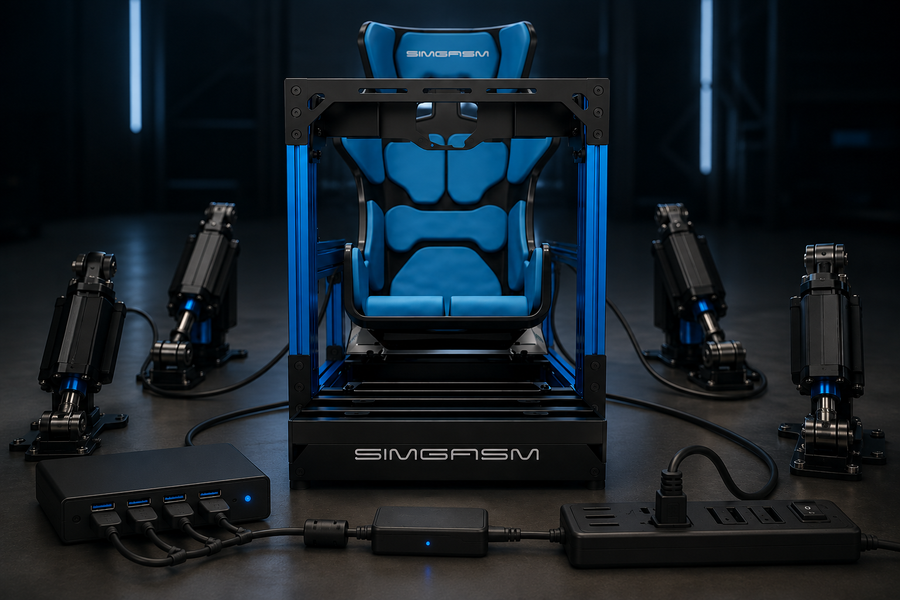Sim racing USB stability guide hubs power and disconnect fixes