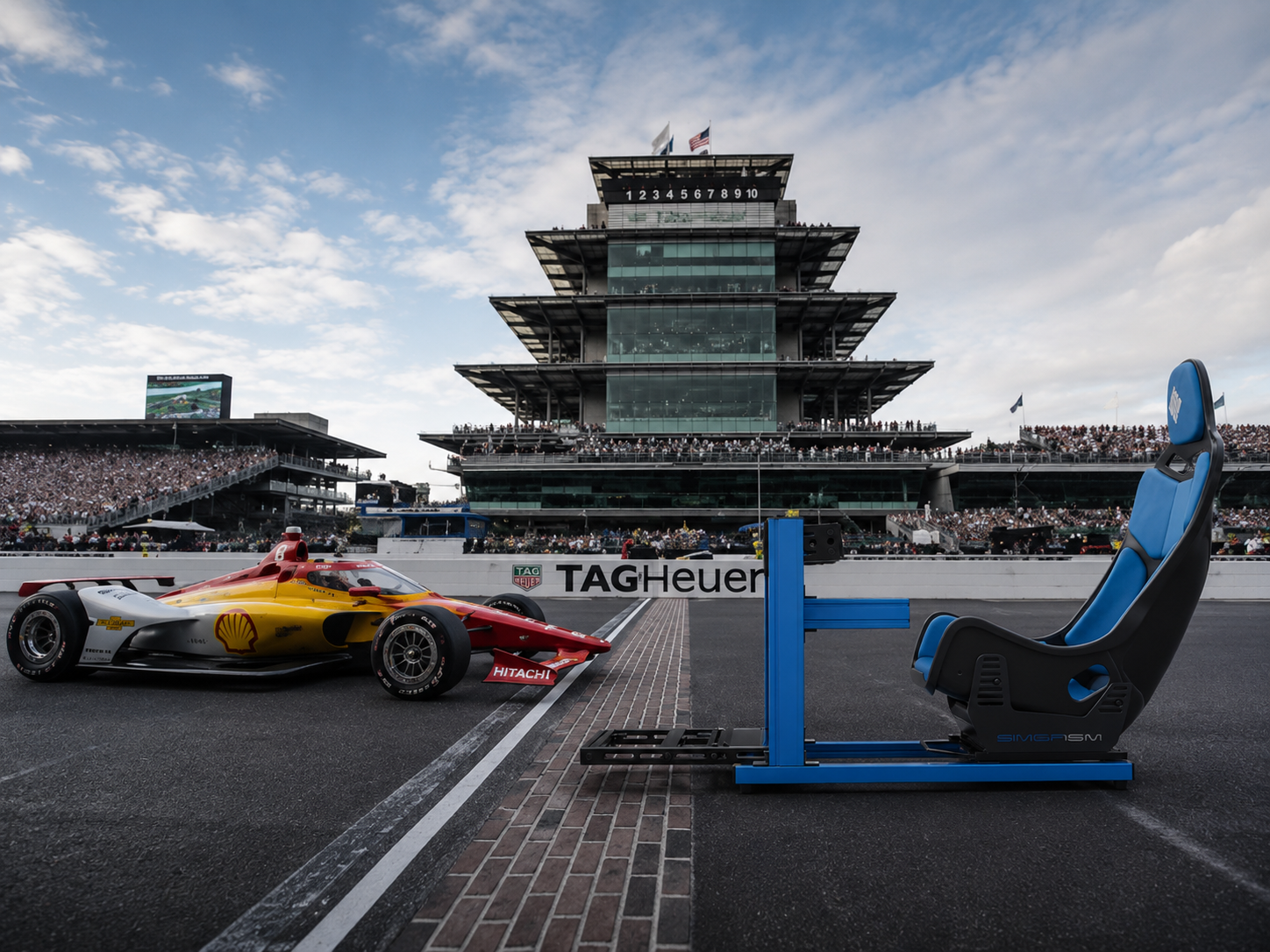 Watched the Indianapolis 500 and want to drive it yourself? Start with simracing!