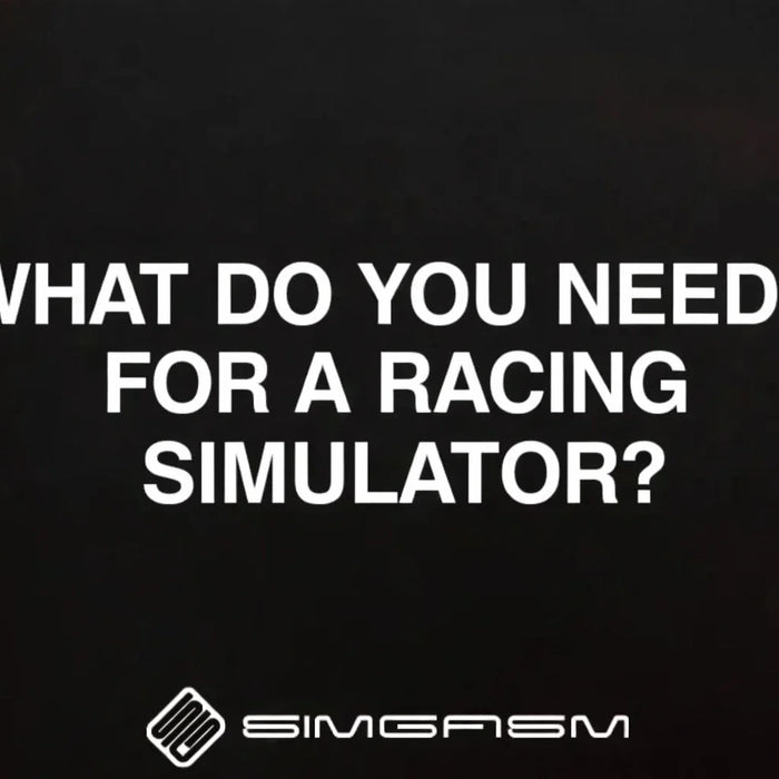 What do you need for a racing simulator?