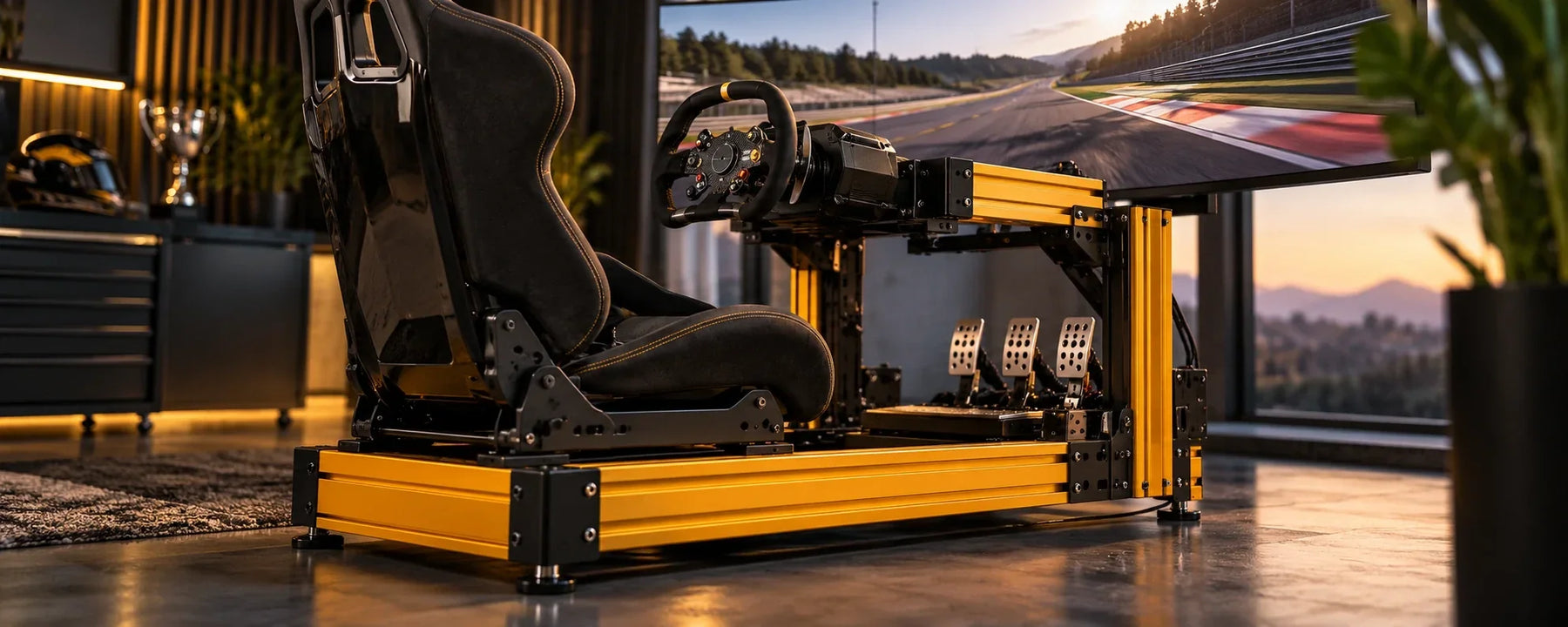 What is a 40x160 sim racing cockpit and is it overkill in 2026?