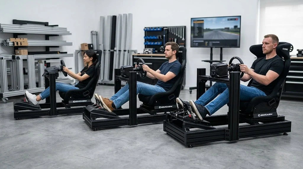 Which sim racing cockpit suits your height and weight?