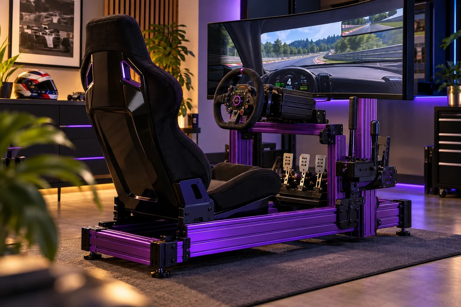 Which wheelbases and pedals need a SIMGASM Pro cockpit in 2026?