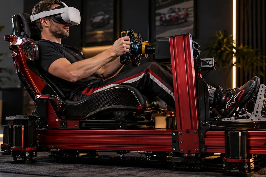 Why does SIMGASM's founder drive a Sport cockpit?