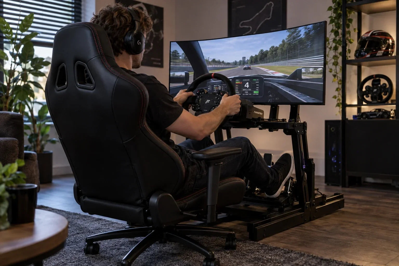 Can you use a gaming chair for sim racing?