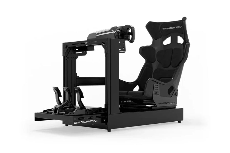 Cable management for Sim-Lab and 8020 rigs: clean routing that stays clean