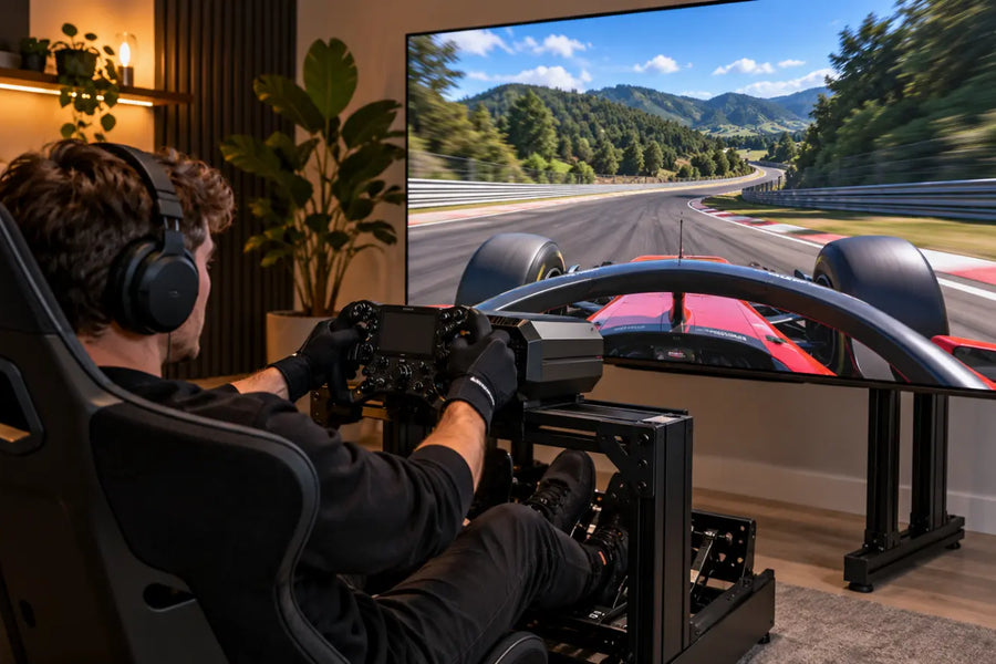 Can you use a TV as a sim racing monitor in 2026?