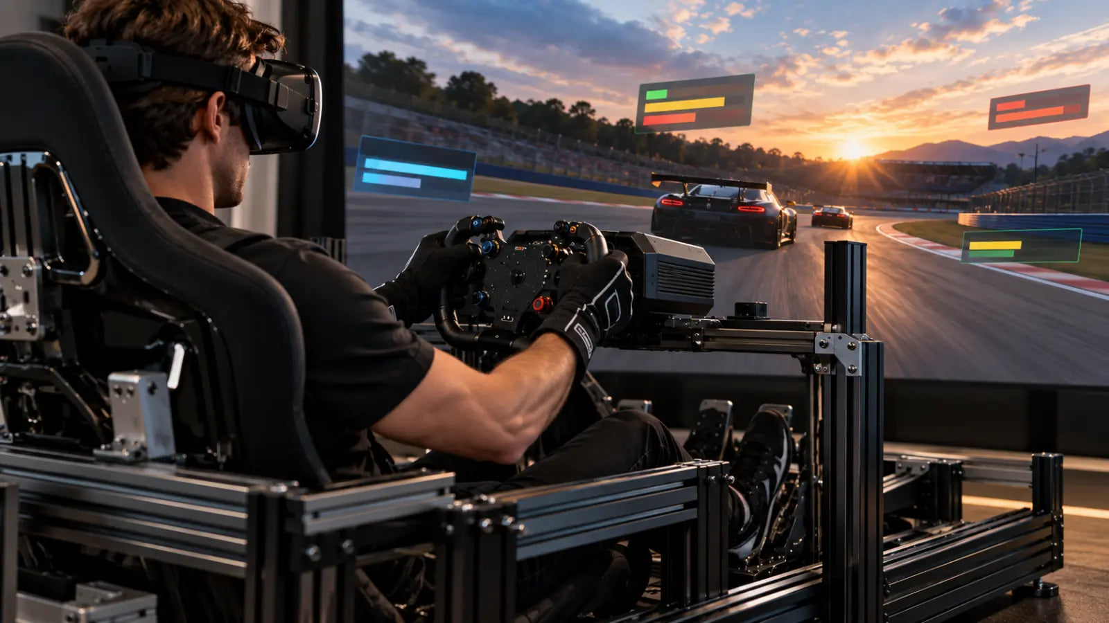 How do you see SimHub overlays in VR in 2026?