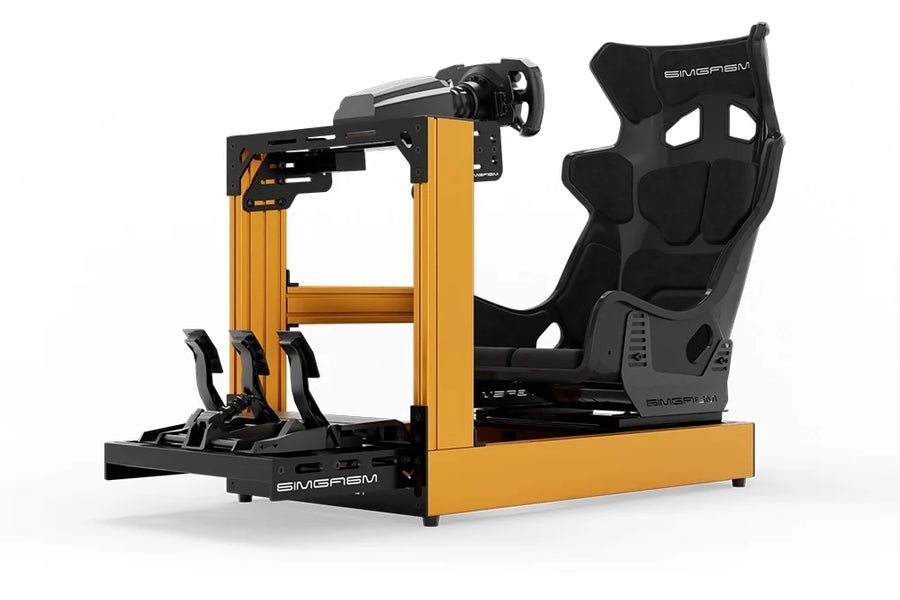 How is a high torque sim racing cockpit developed and tested in 2026?