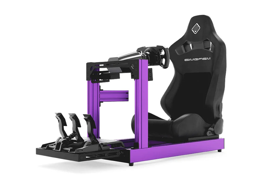 How much pedal braking force does a sim racing cockpit need?