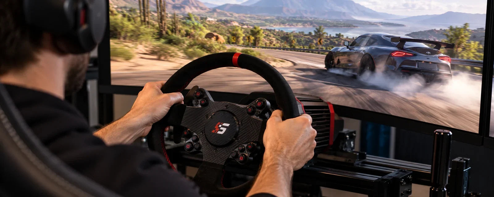 What does Simagic wheel rotation speed do in FH6?