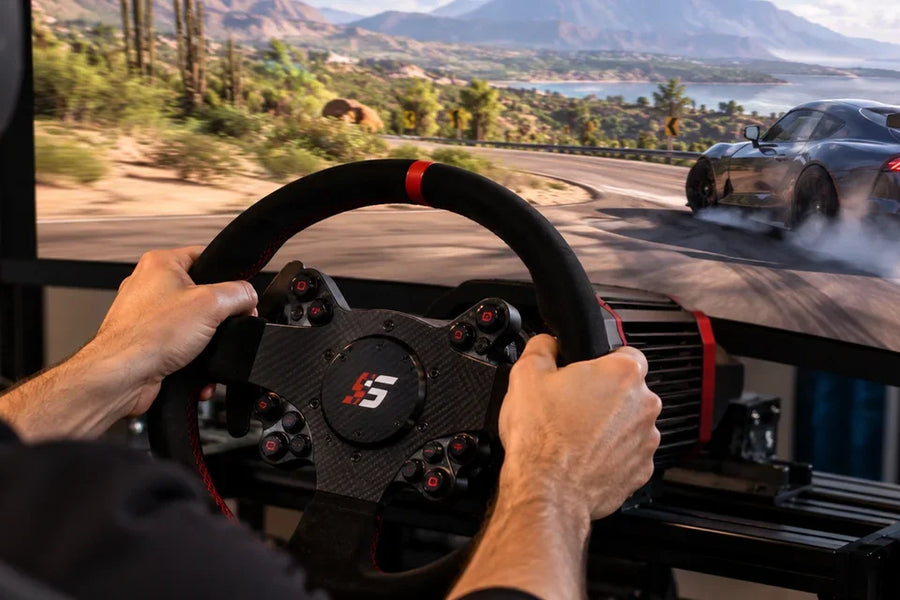 What does Simagic wheel rotation speed do in FH6?