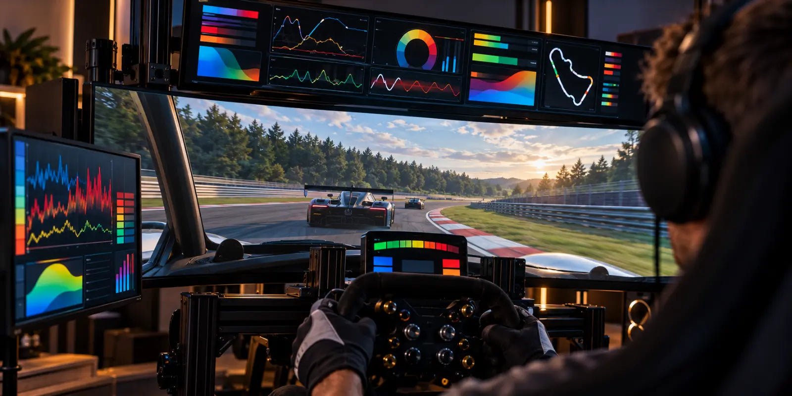 Which screen size works best for a SimHub dash?