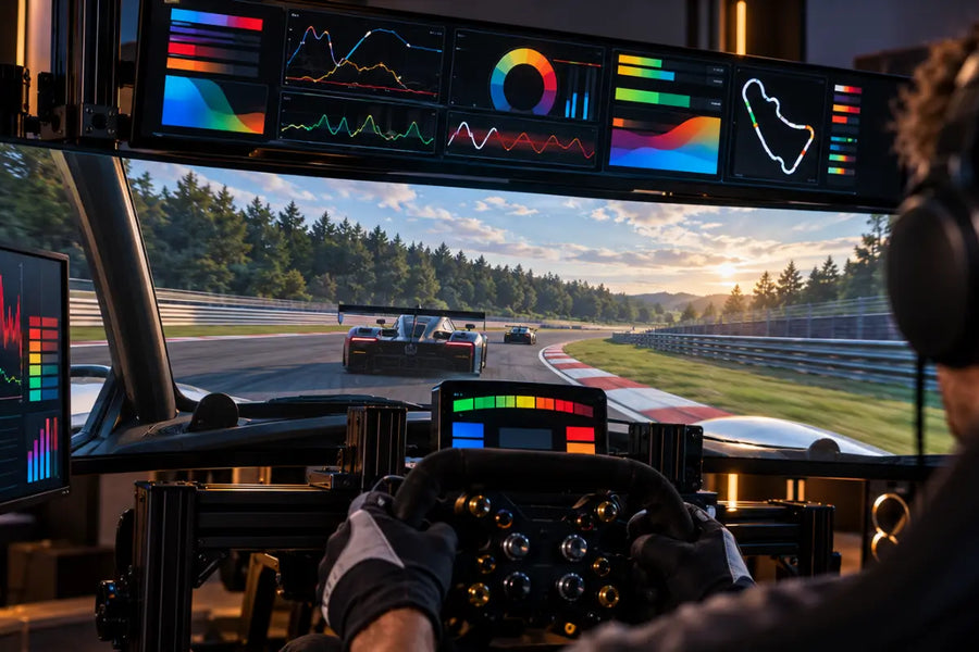 Which screen size works best for a SimHub dash?