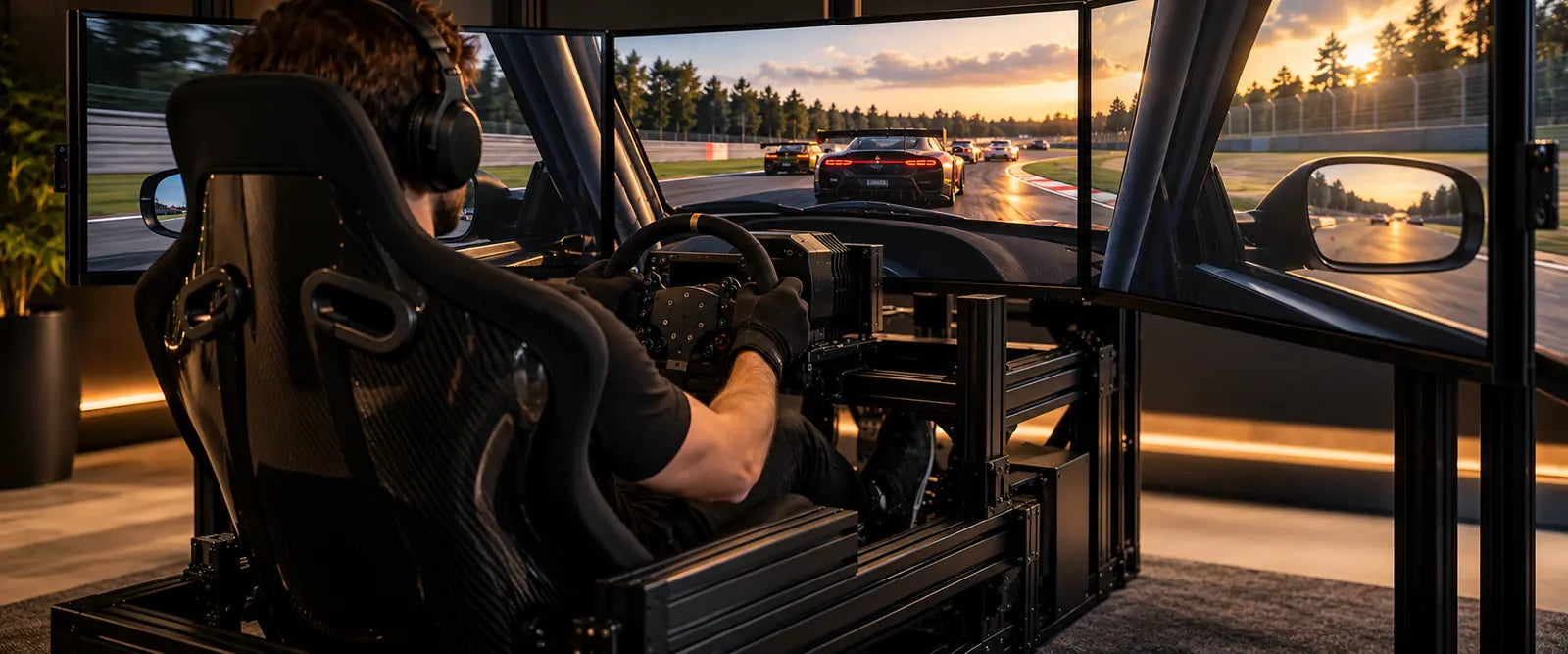 Which SIMGASM rig suits ACC on triple screens?