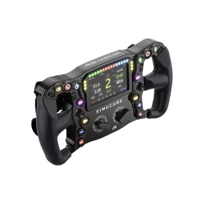 Ascher Racing x Simucube Ultimate Steering Wheel