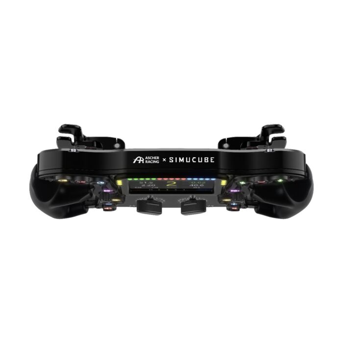Ascher Racing x Simucube Ultimate Steering Wheel