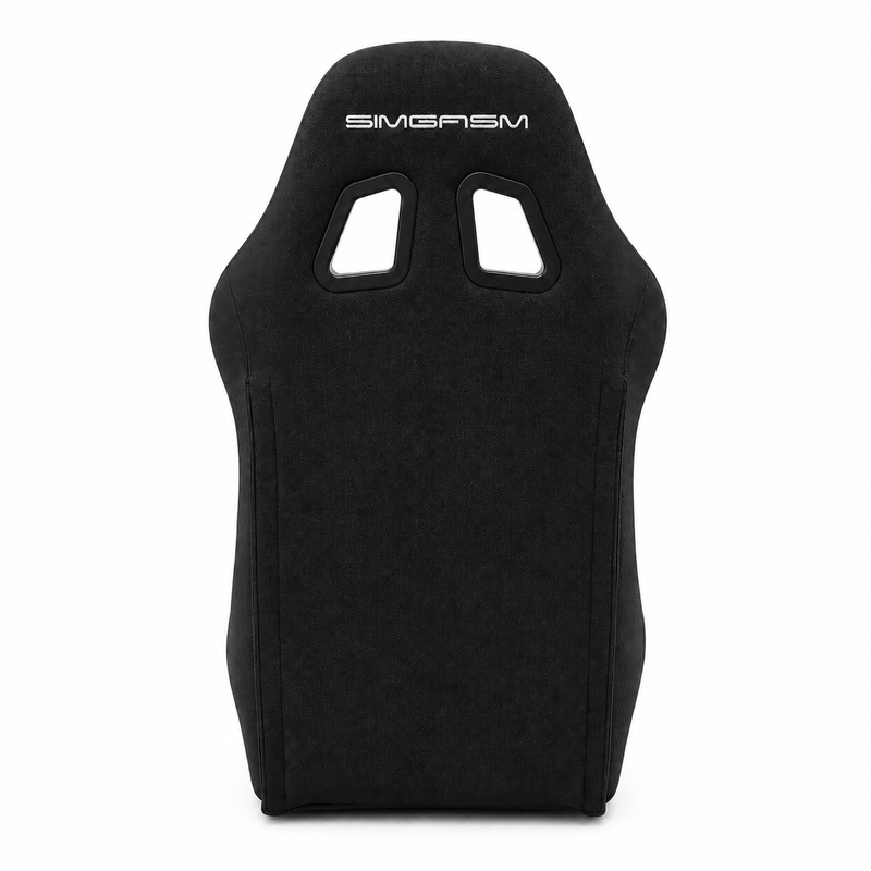 Core Bucket Racing Seat - Black | SIMGASM